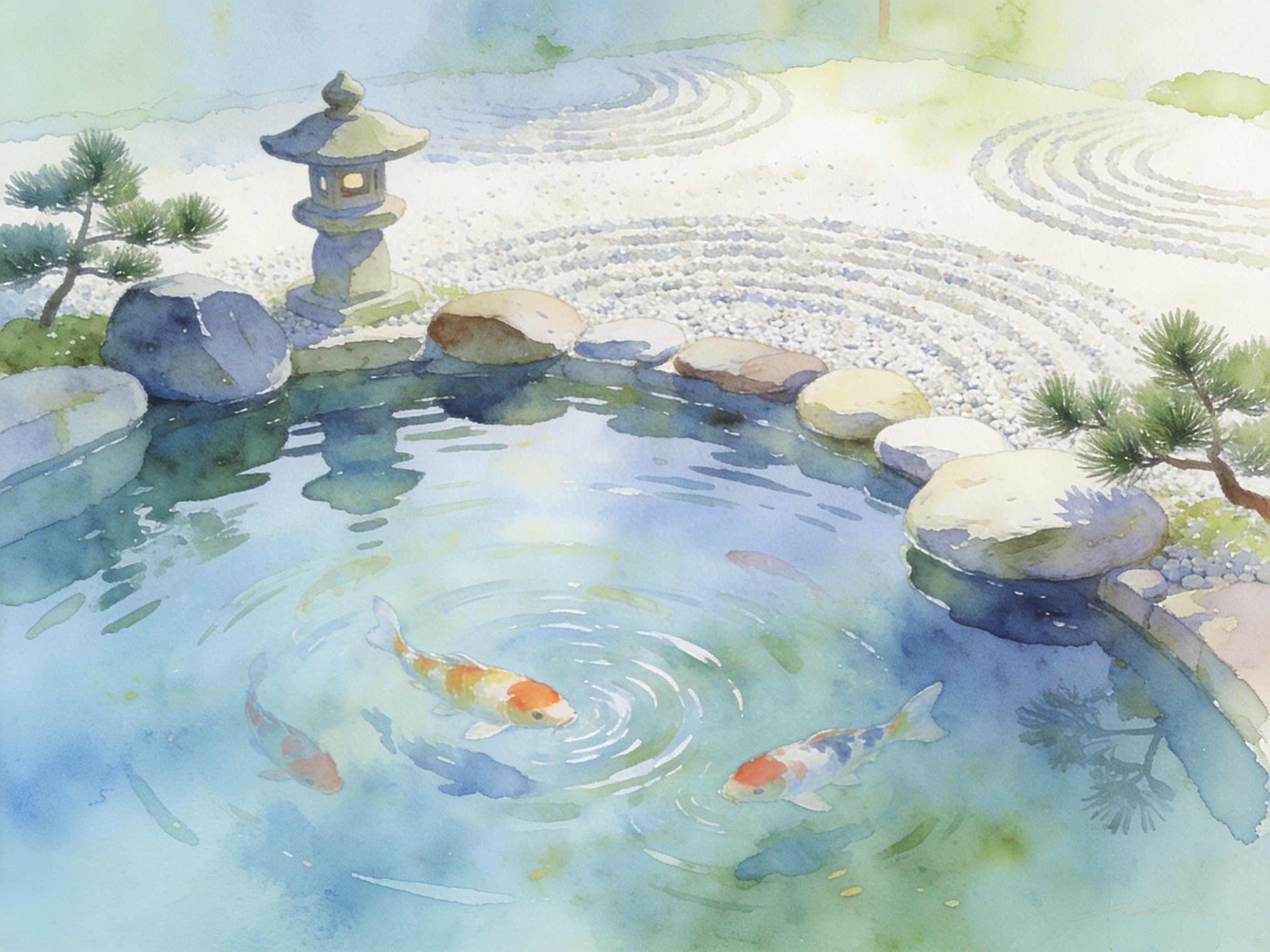 Watercolor Garden